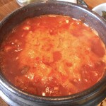 コッテジ - 豆腐チゲ（激辛）