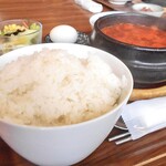 コッテジ - 大盛りご飯