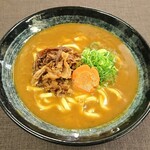 京・清水 しげもり - 料理写真:カレー肉うどん　　　　1200円