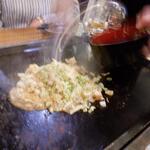 Monja Okonomiyaki No Mise Teppan Dainingu Okonomiya - 料理　　