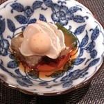 おく村 - 炙りふぐとふぐ皮の煮こごり