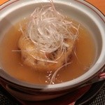 おく村 - すっぽん　揚げ出汁