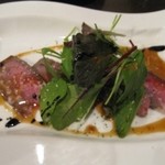 Dining room hamon - ローストビーフのカルパッチョ