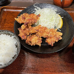 きしから - 元祖キッシーの鶏唐揚げ定食　レギュラーサイズ