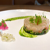 FORNI - 鮮魚(鰤)と彩り野菜のタルタル　レモングラス香る酢橘のジュレ