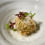 リストランテ シンティッラ - 茄子とモッツァレラ・チーズのクロケッティーナ