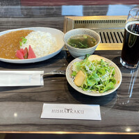 焼肉 飛車角 横浜店 - 平日限定カレーランチ（サラダ一口食べました♪）
