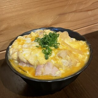 〆におすすめ！ふわとろ親子丼