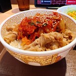 すき家 - キムチ豚丼