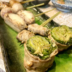 野菜巻き串 薄田商店 - 