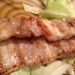 焼鳥　とり和 - この「豚バラ」は焼きが最高!!