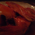 酒盃 - 金目鯛カブト煮ズームアップ