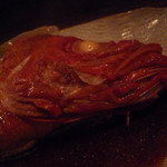 酒盃 - 金目鯛カブト煮ズームアップ