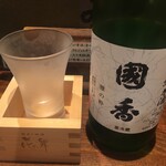 Sakanaryouri Semmon Toto Ichi - 国香 特別純米酒 雅の粋