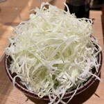 とんかつ けい太 - お代わりキャベツ