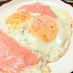 有限会社桝屋酒店   - ハムエッグ