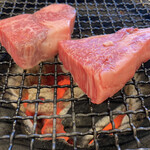 一升びん - 厚切りのヒレ肉( ✧﹃✧)すべて松阪牛です♡