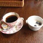 Sorano Niwa Shizen Resutoran - ランチ（パンナコッタとコーヒー