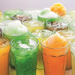 ビールから日本酒まで多彩なドリンク◆大人気のドリンクバーも◎