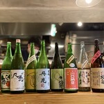 酒場 たかや - 日本酒品揃え2021/10