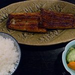 祇をん う桶や う - 鰻蒲焼　竹と白ごはん