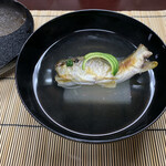 美加登家 - 鮎と冬瓜のお椀