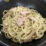 濃麺 海月 - 和え玉混ぜ混ぜ