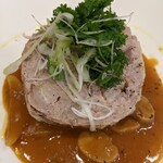 み乃家 - この日は白菜を巻いたミートローフ