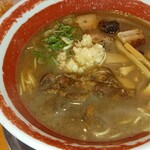 徳島ラーメン 麺王 - 特製にんにくラーメン