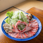 磯料理 一吉 - 金目鯛しゃぶしゃぶ