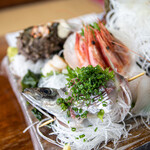 磯料理 一吉 - 鯵刺身