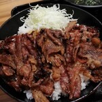 カルビ丼とスン豆腐専門店 韓丼 - カルビ丼 ネギ抜き
