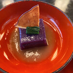吉里 - 紫芋の豆腐