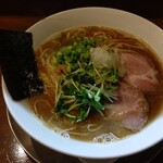 ラメン ラカン - さんまラーメン（大盛）(季節限定)900円+100