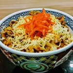 Yoshinoya - チーズ牛丼並ツユダク475円