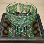 料理屋 稲家 - 江戸切子の盃