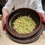 料理屋 稲家 - マコモダケご飯