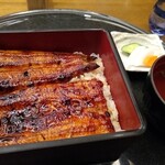 Unagi Takeda - うな重（桜）3610円 ／　ウォーターウォーキングの帰りに寄りました。席予約して、予め注文もしていたので、待つことなくすぐに食べれました。