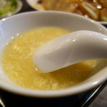 中国四川料理石林 - セットのスープ