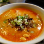 中国四川料理石林 - 飲茶セット　坦々麺