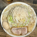 ラーメン 137 - もりそば 大盛 全マシ ＋味玉