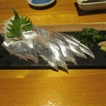 魚道 - 秋刀魚の刺身