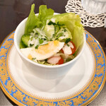 Le petit cafe Kanon - ドリアに付いてるセットのサラダ