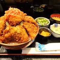 ごちそう家 ぽん太 八丁堀店 - ソースカツ丼　大（ご飯多め）1,150円
