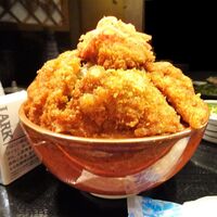 ごちそう家 ぽん太 八丁堀店 - ソースカツ丼　大（ご飯多め）1,150円
