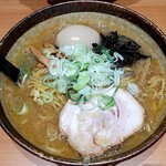 Menya Tsukushi - 味噌ラーメン850円＋煮卵120円税込