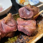 やきとん ますだ - レバーの絶妙な焼き加減