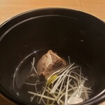 鉄板焼 grow - 黒毛和牛のお吸い物