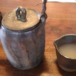 小六庵 - そば湯