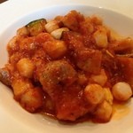 くろさわ東京菜 - イタヤ貝のチリソース